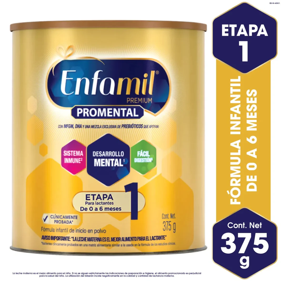 fórmula infantil Enfamil Premium 1 x 375 kg  0 a 6 meses