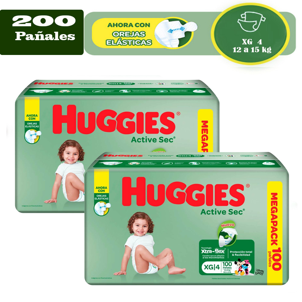 huggies 4 x 200e