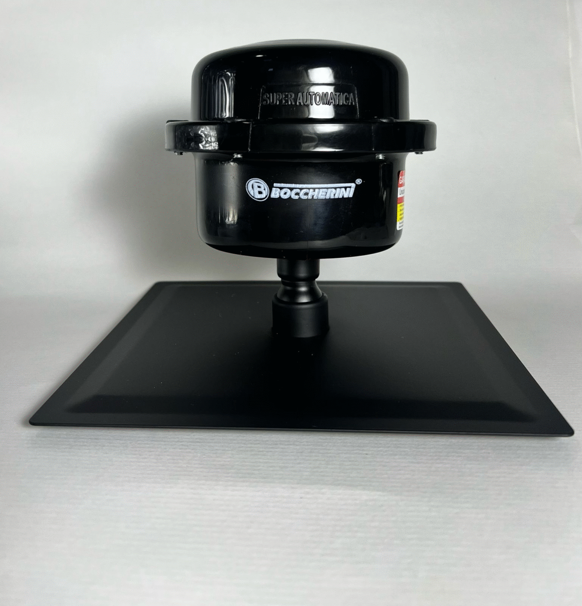 Ducha Eléctrica Automática Negra + Regadera De Lujo 20Cm