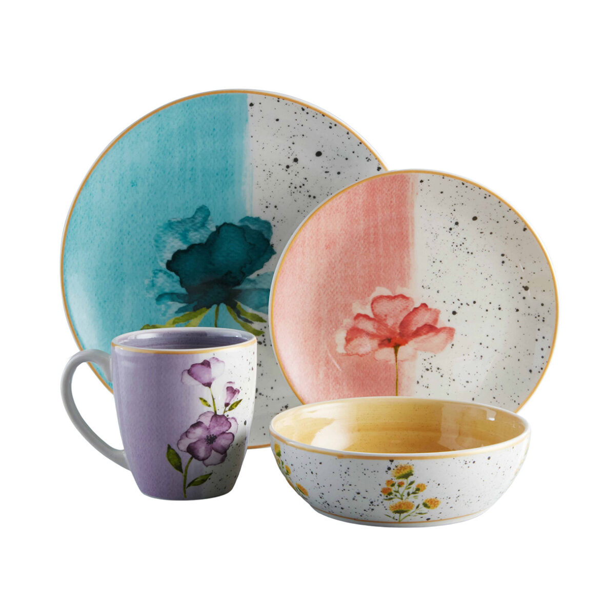 Vajilla Corona 4 Puestos- 16 piezas Armonia