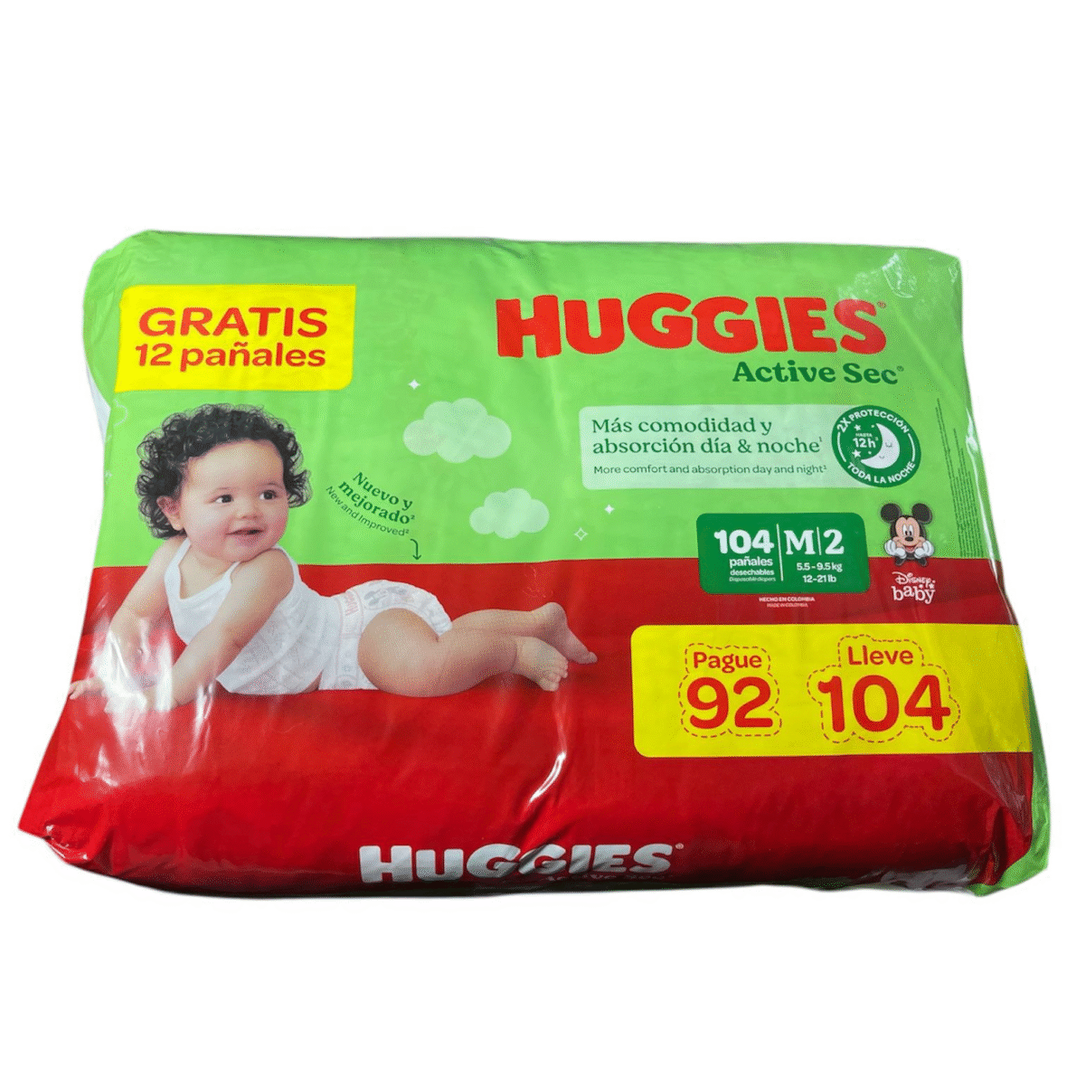 Huggies Etapa 2 X 104 unidades