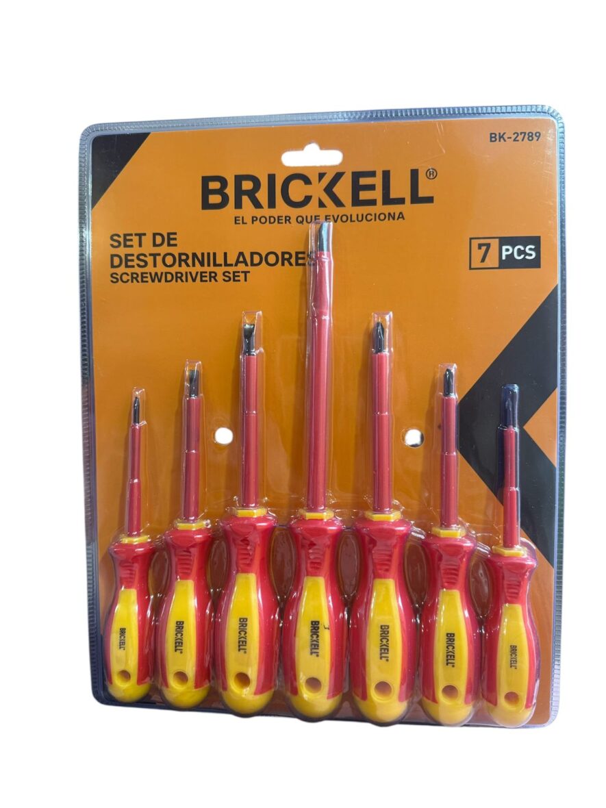 Set de Destornilladores 7 Piezas